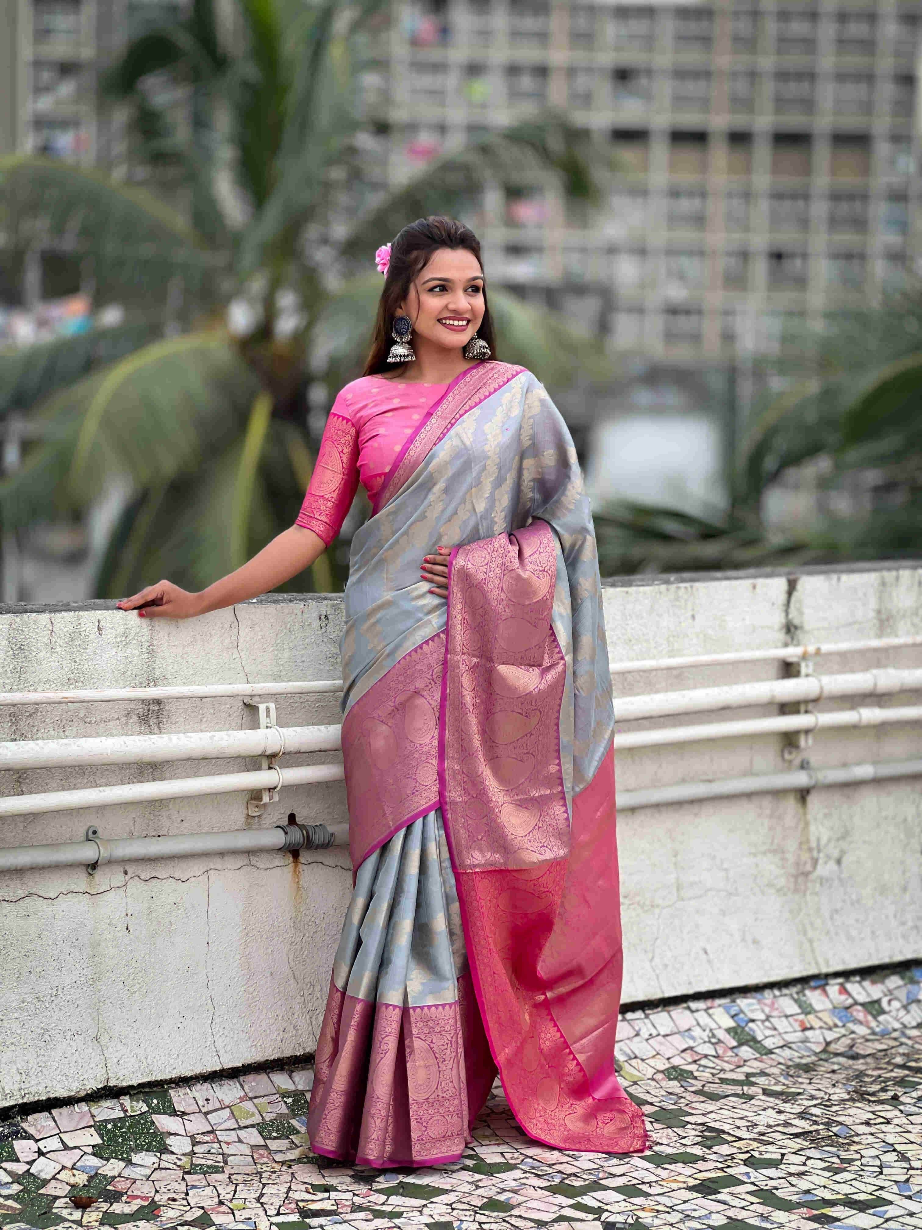 Tussar Silk Saree - MYLUXURY LANE ENTERPRISE